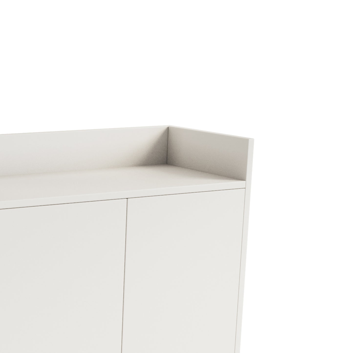 Rohr 4-Door Storage Cabinet - White