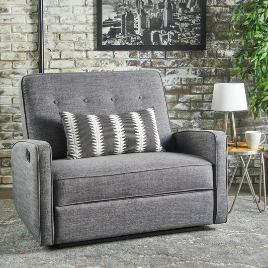 Zola 47" Wide Manual Recliner - Gray