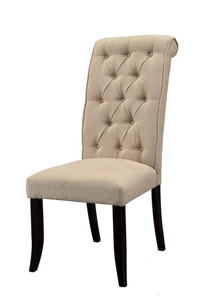 Casey Fabric Dining Chairs (Set of 2) - Beige