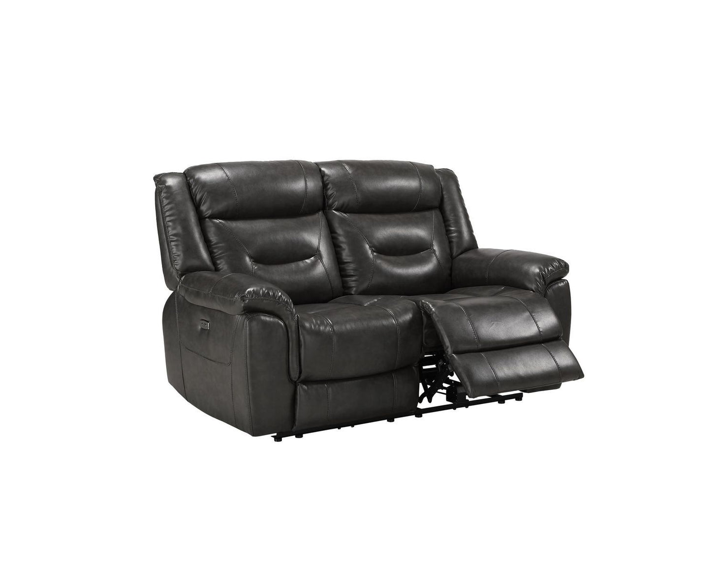 Imogen Leather Loveseat (Power Motion)