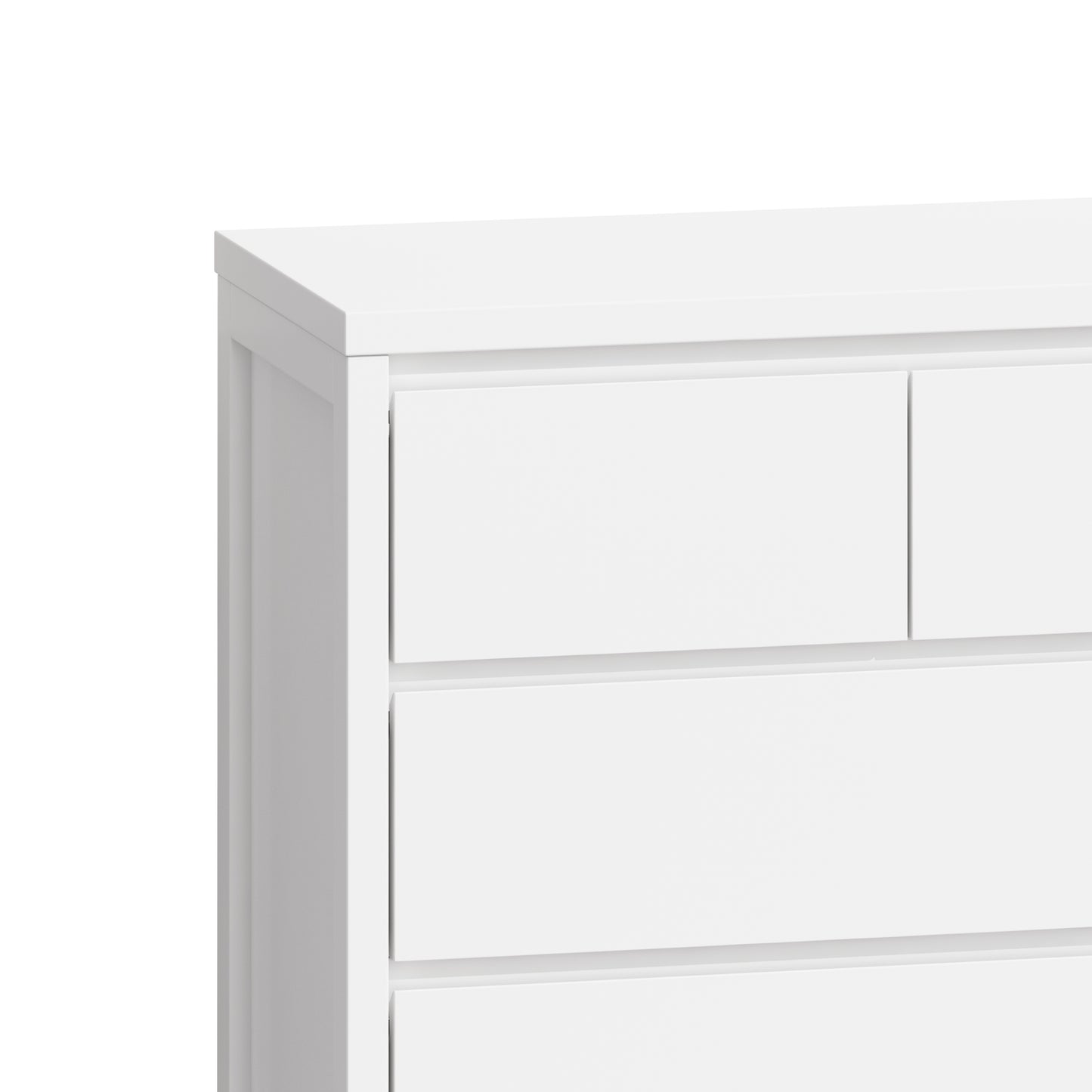 Nao 5-Drawers Storage Cabinet - White