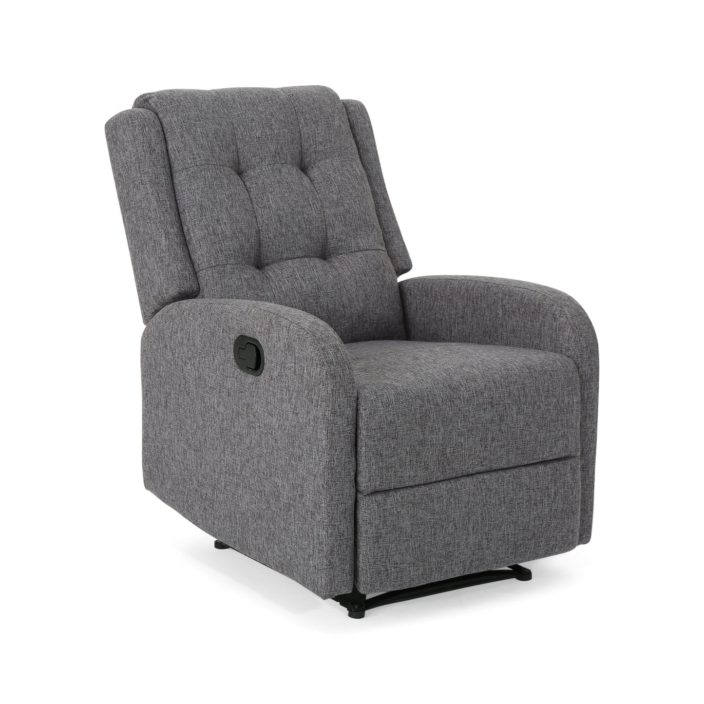 Flora Manual Recliner Chair - Charcoal