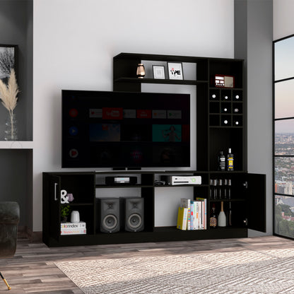 Latrou Entertainment Center - Black