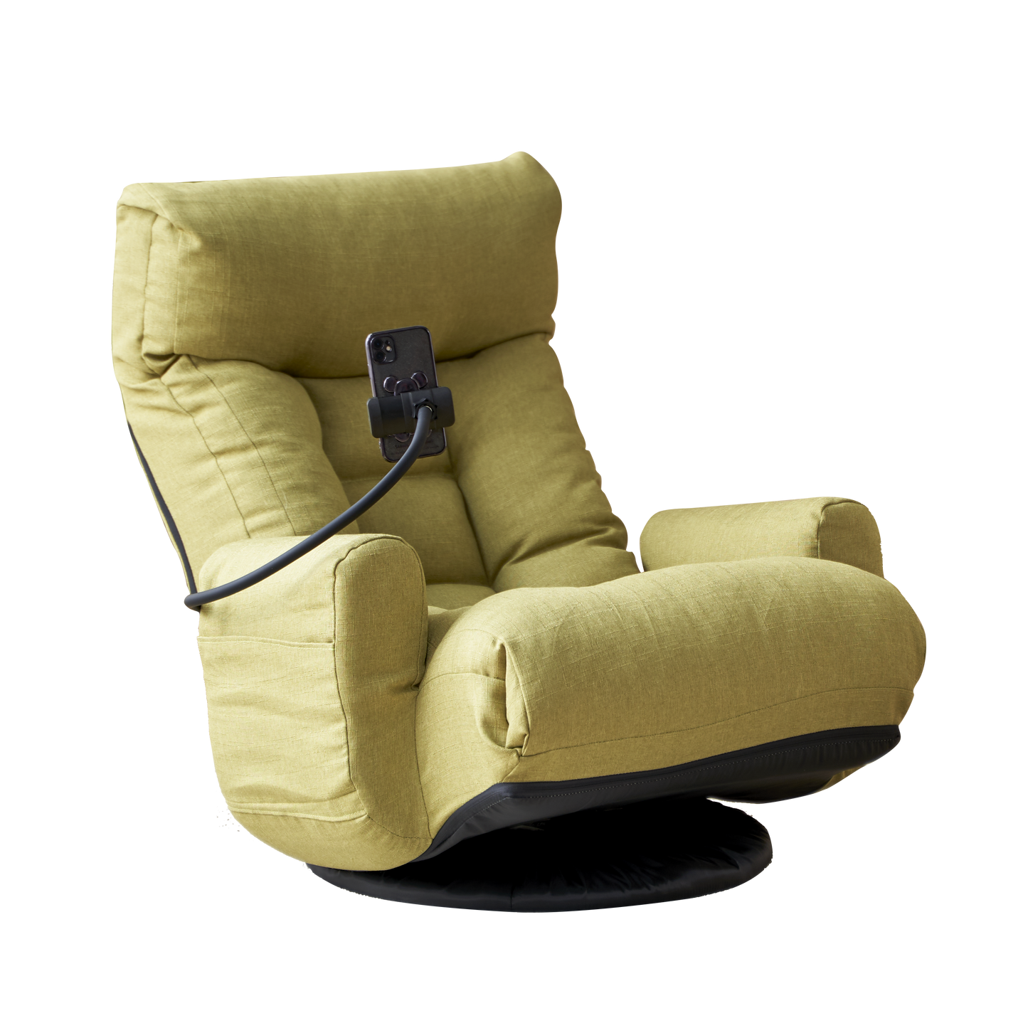 Lawson Adjustable Head and Waist Rotatable Sofa Chair - Green