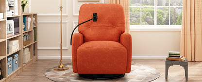 Dax Electric Rocking Motion Recliner - Orange