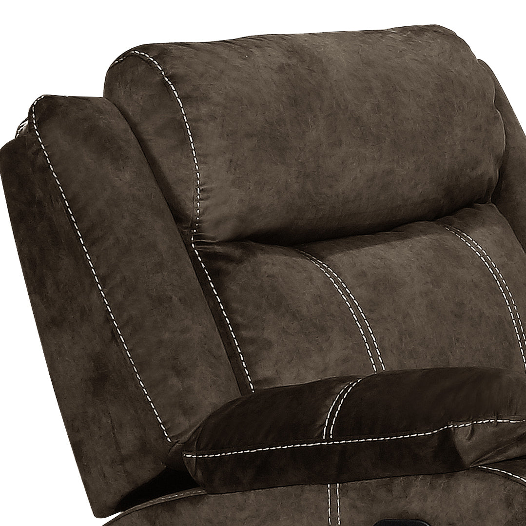 Sonet Glider Recliner Chair - Coffee