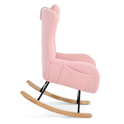 Anton Rocking Chair - Pink