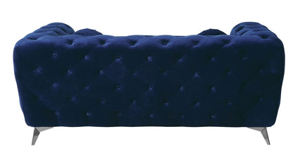 Atronia Fabric Loveseat - Blue