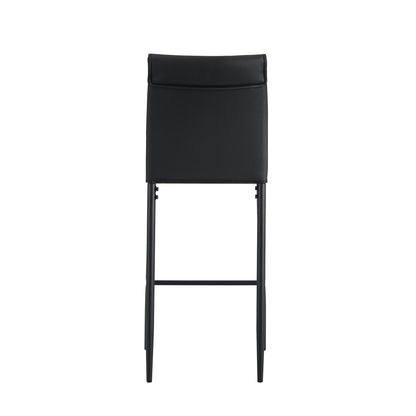 Zen Bar Stool  - Black Set of 2