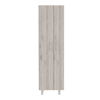 Nala Double Door Cabinet - Light Gray