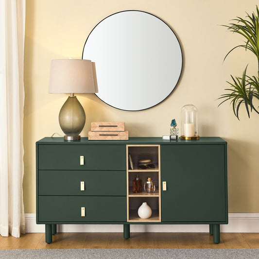 Haru Storage Wooden Cabinet - Green