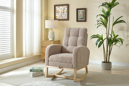 Serrano Modern Accent Rocking Chair - Gray