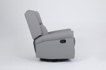 Daniela 360 Swivel Manual Recliner - Gray