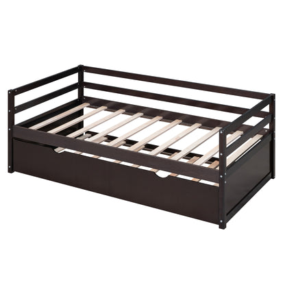 Zim Twin Size Daybed with Twin Size Trundle - Espresso