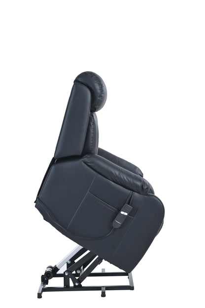 Rios PU Lift Chair Recliner - Black