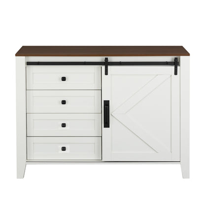 Otis Storage Cabinet - White