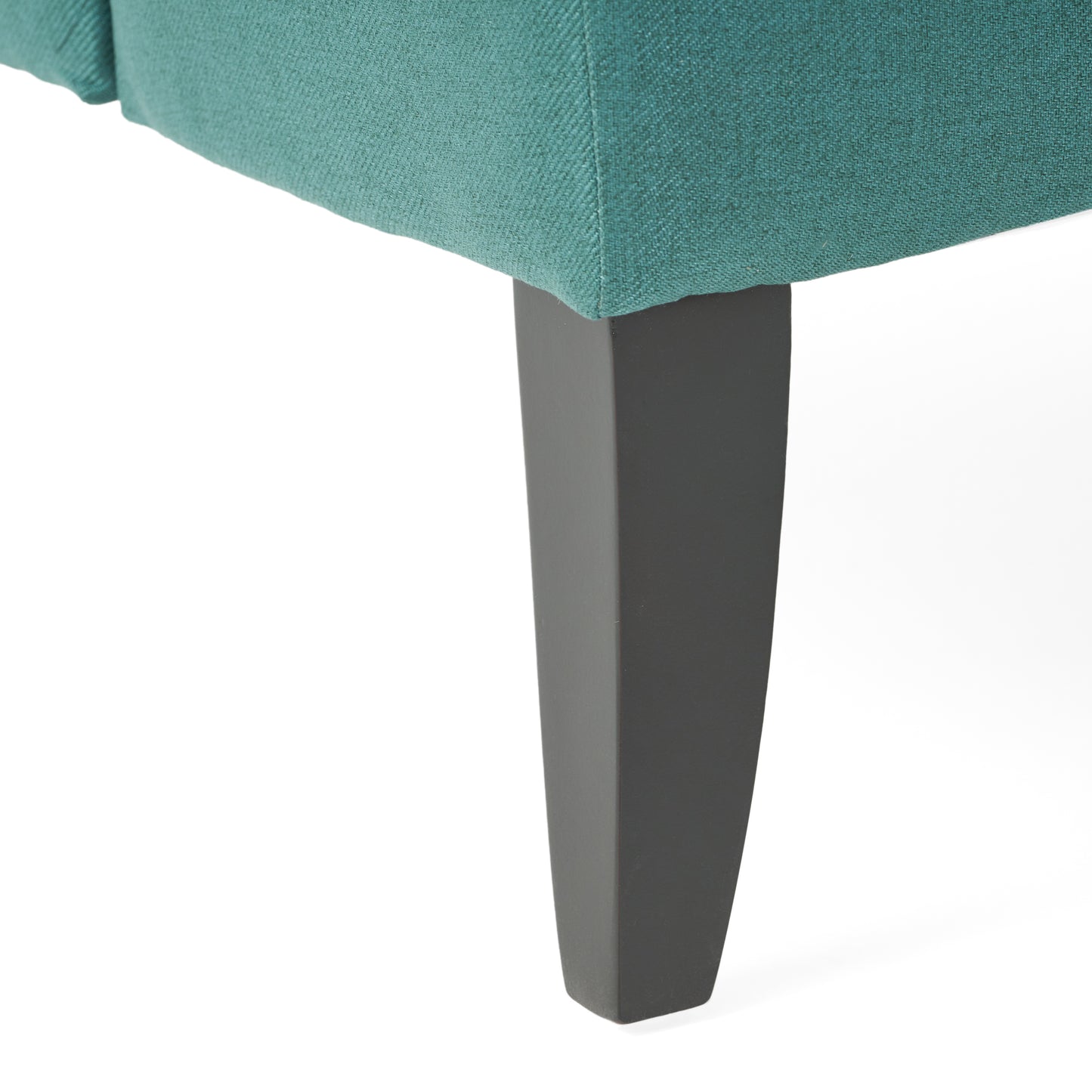 Nicole Velvet Loveseat - Teal