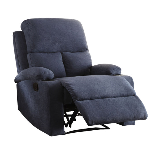 Rosia Comfy Recliner Chair - Blue