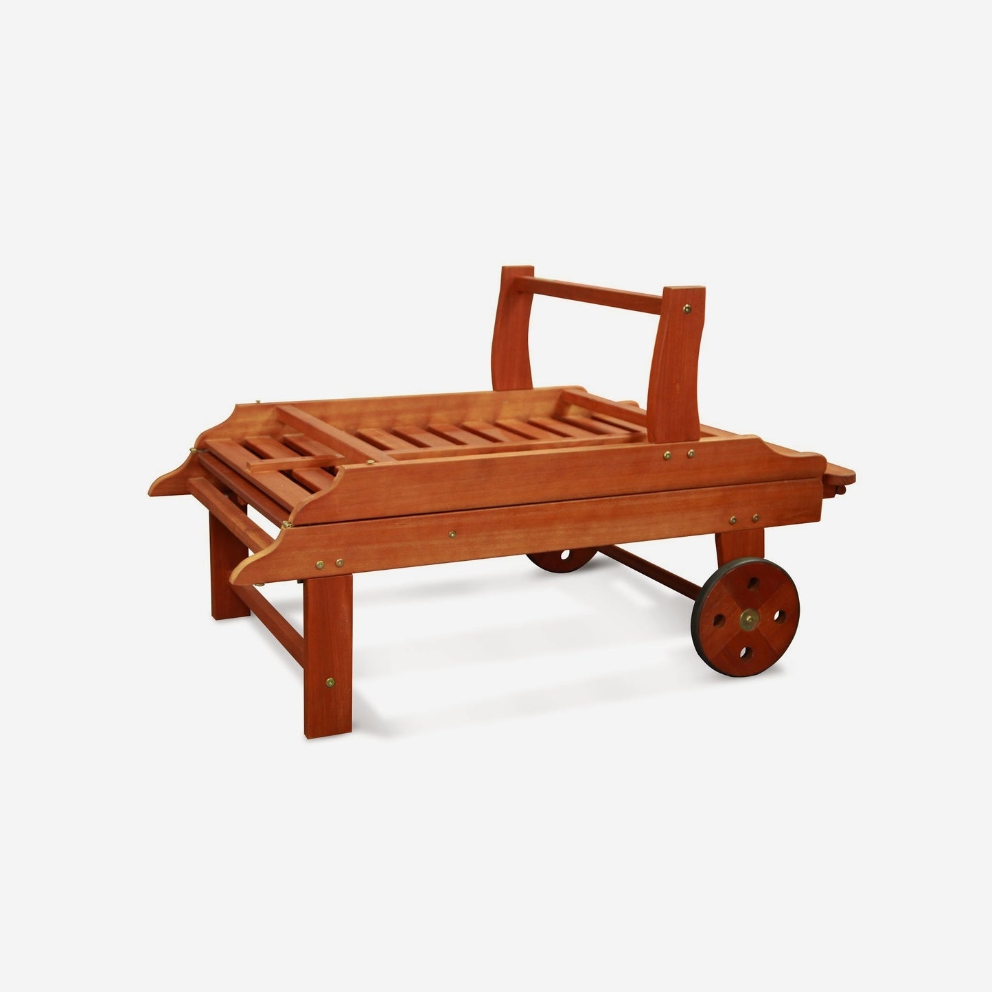 Muir Outdoor Wood Folding Chaise Lounge - Teak