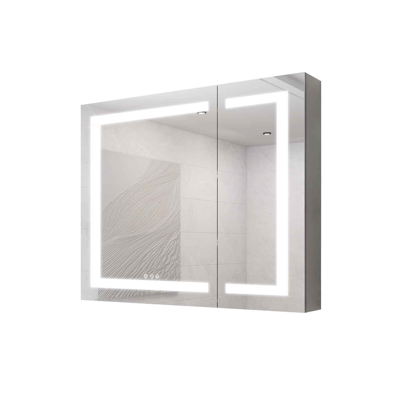 Vue Medicine Cabinet with LED Vanity Mirror