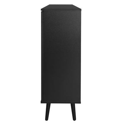 Bella Storage Cabinet - Black/White