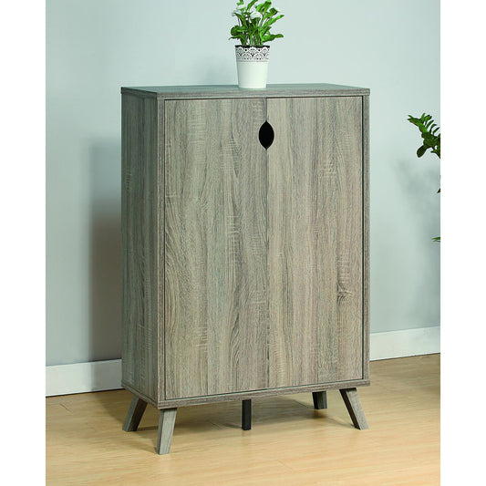 Nuu Shoe Storage Cabinet - Dark Taupe