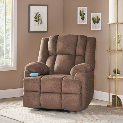 Anika Massage Recliner Chair - Brown