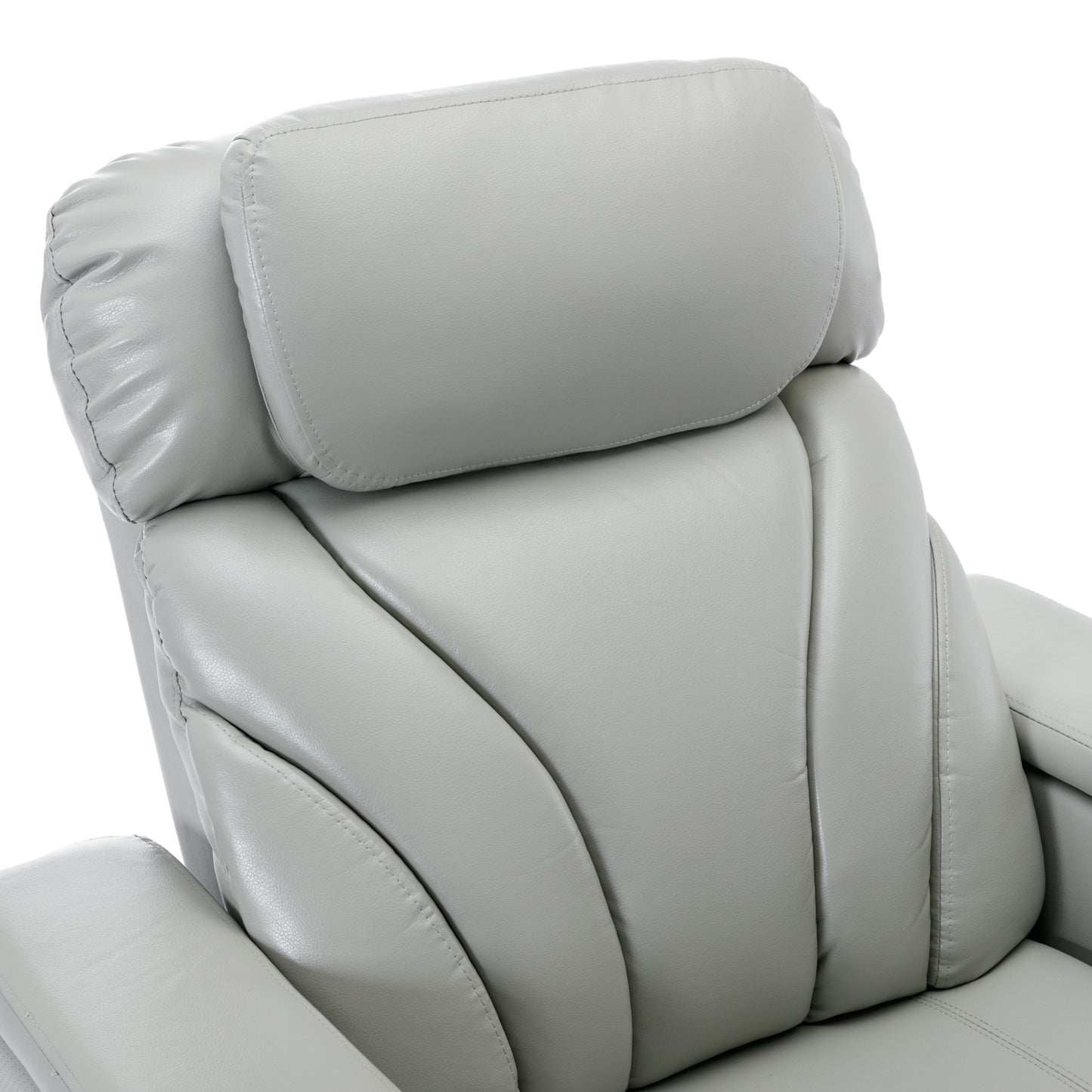 Orbit Power Motion Recliner - Light  Grey