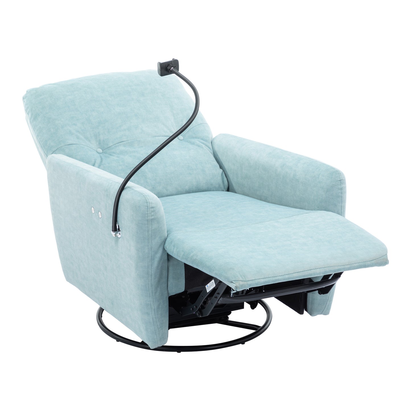 Dax Electric Rocking Motion Recliner - Blue