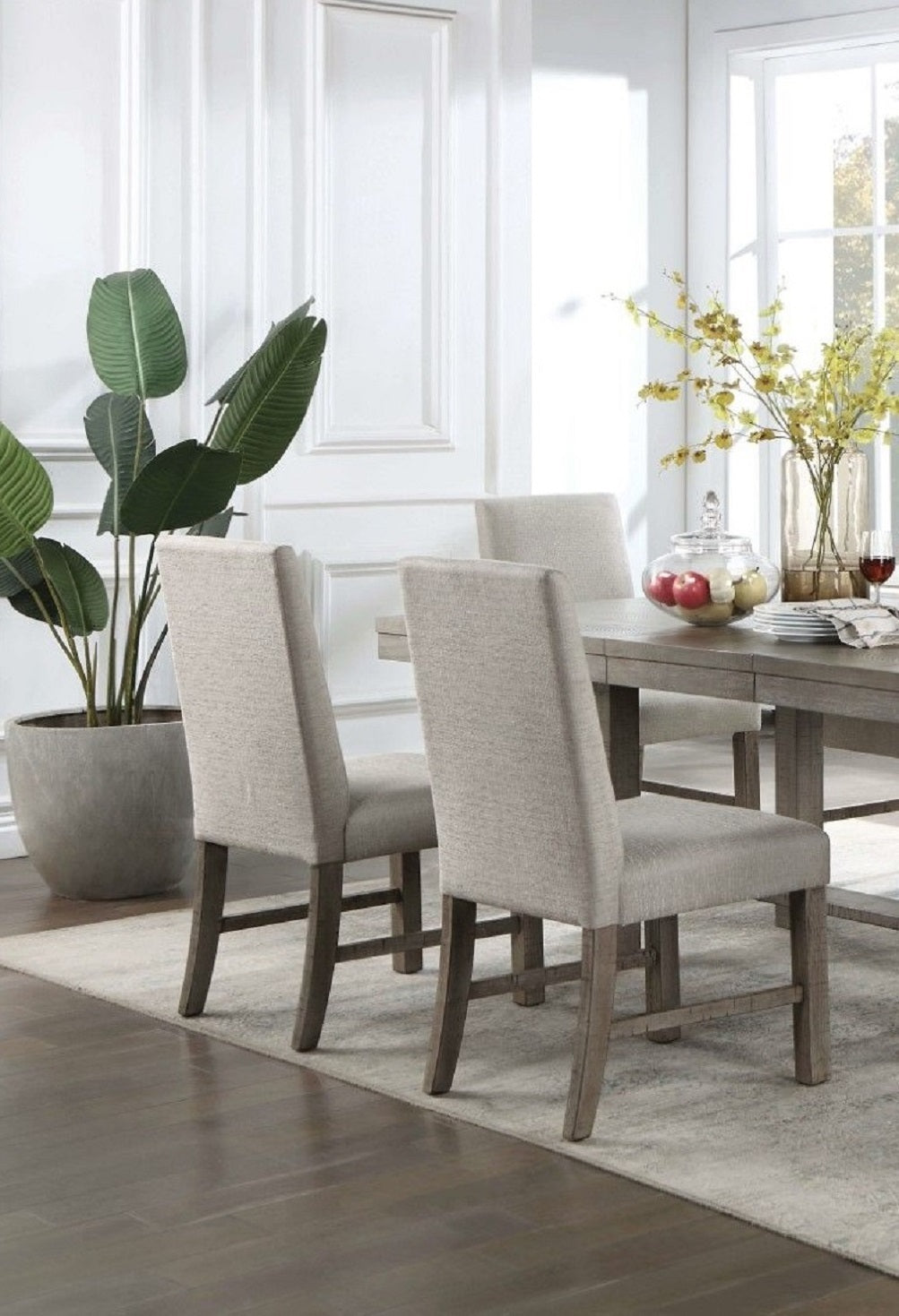 Terry Dining Chairs  (Set of 2) - Gray