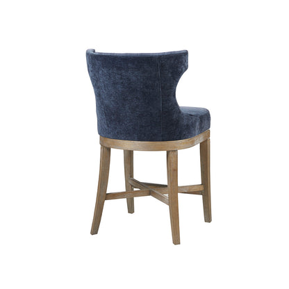 Carson Counter Stool with Swivel Seat - Blue