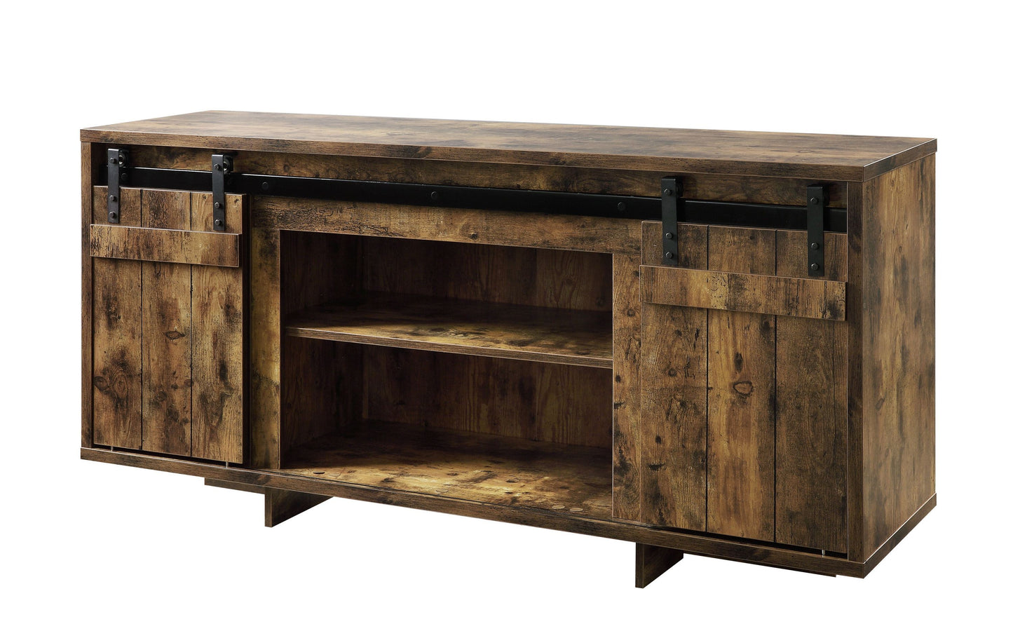 Bellarosa TV Stand - Rustic Brown