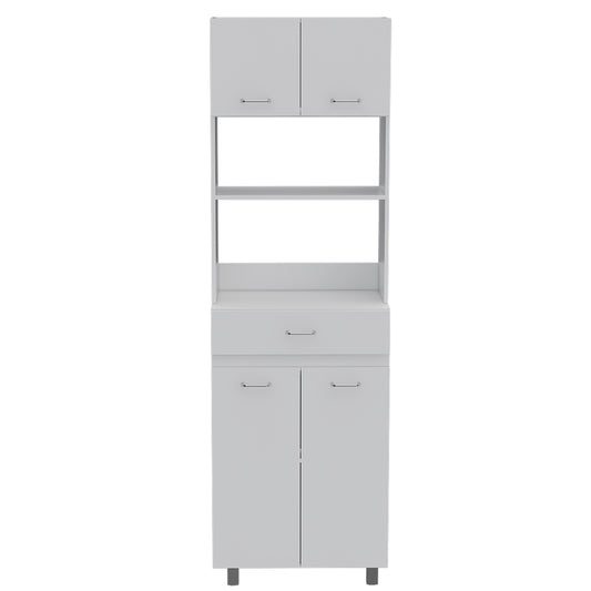 Madison Microwave Cabinet - White