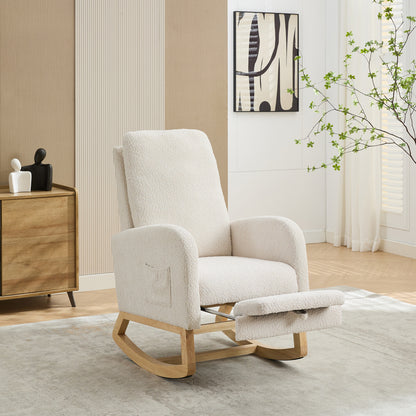 Lester One Rocking Chair - Ivory