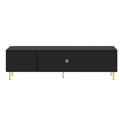 Jona TV Stand Entertainment Center - Black