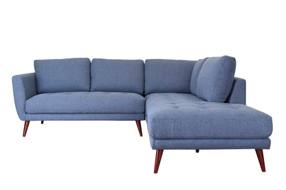 Casey Raf Sectional Sofa - Blue