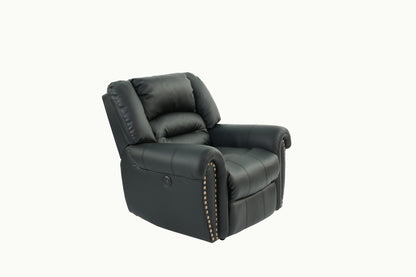 Franklin Manual Motion Recliner Chair - Black