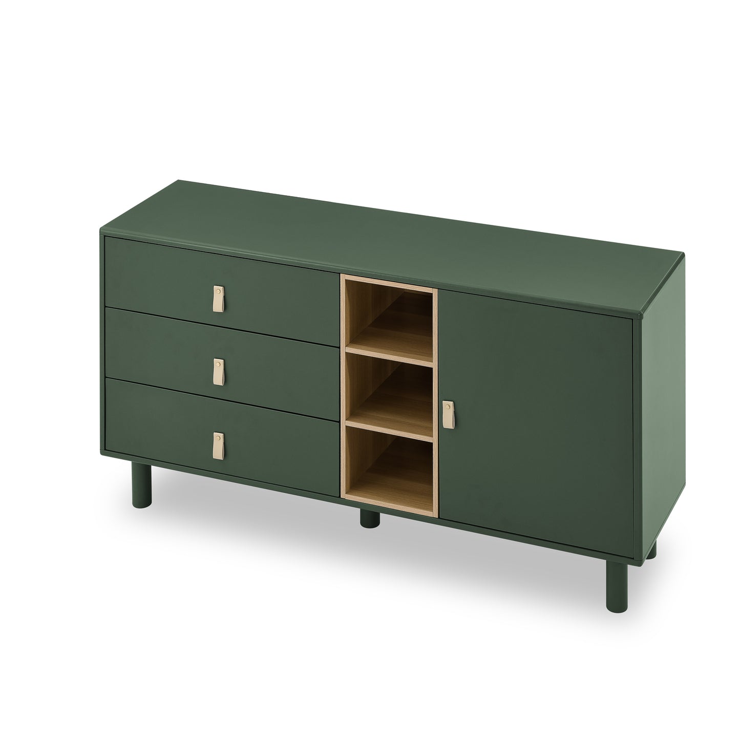 Haru Storage Wooden Cabinet - Green