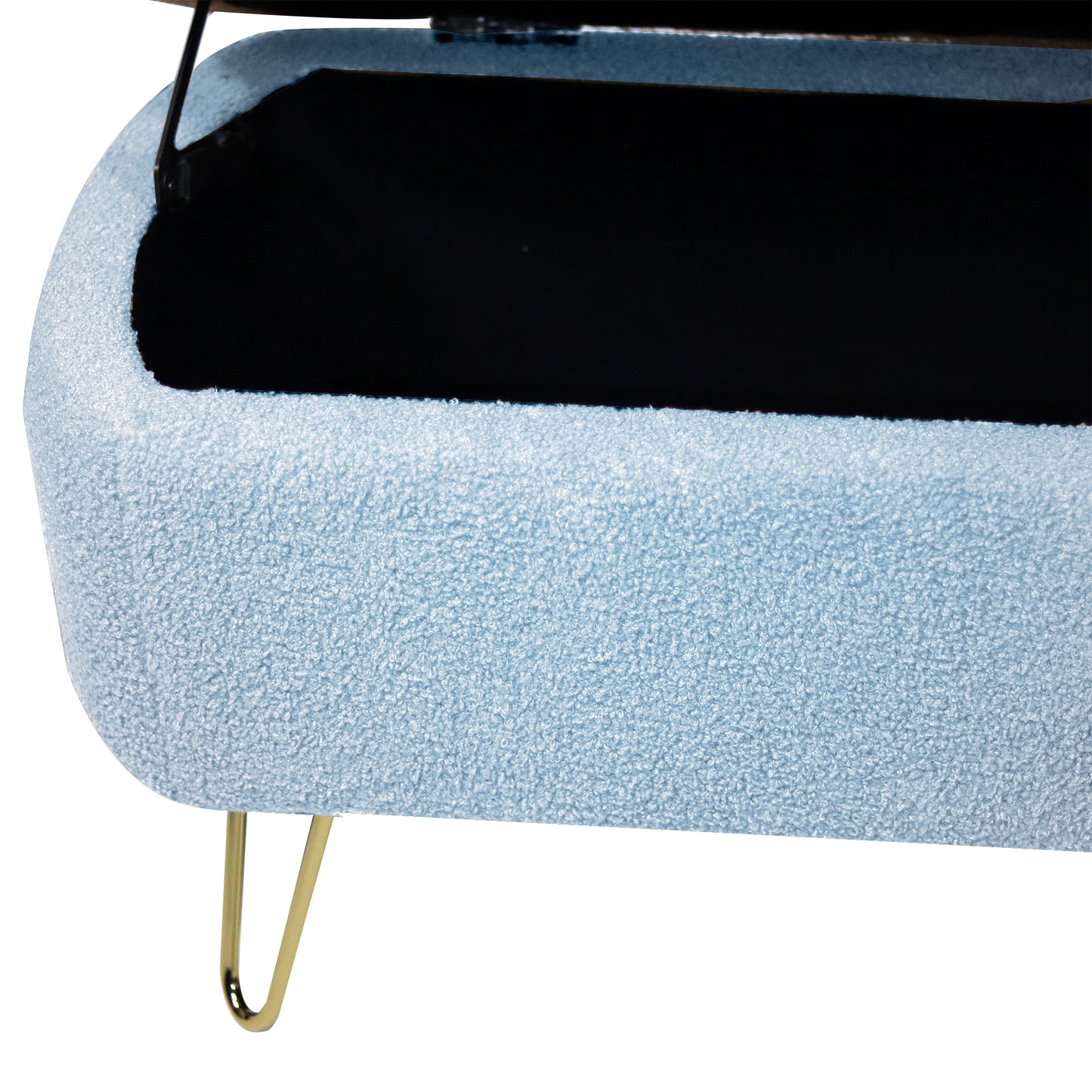 Fur Storage Bench - Blue