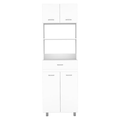 Caribe Microwave Cabinet - White