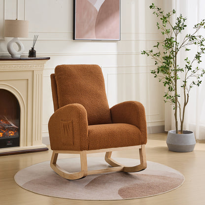 Lester Rocking Chair - Caramel