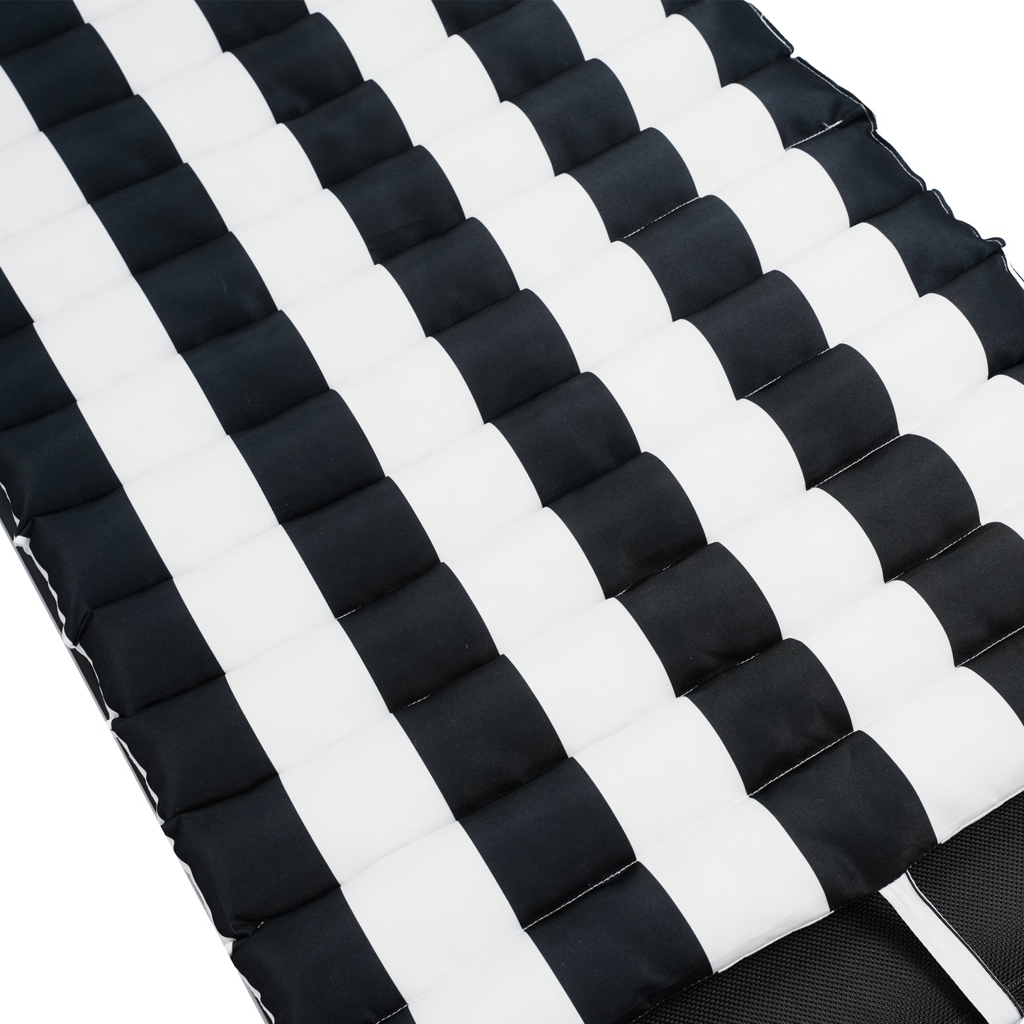 Dio Outdoor Lounge Chair Cushion Replacement (Set of 2) - Black White