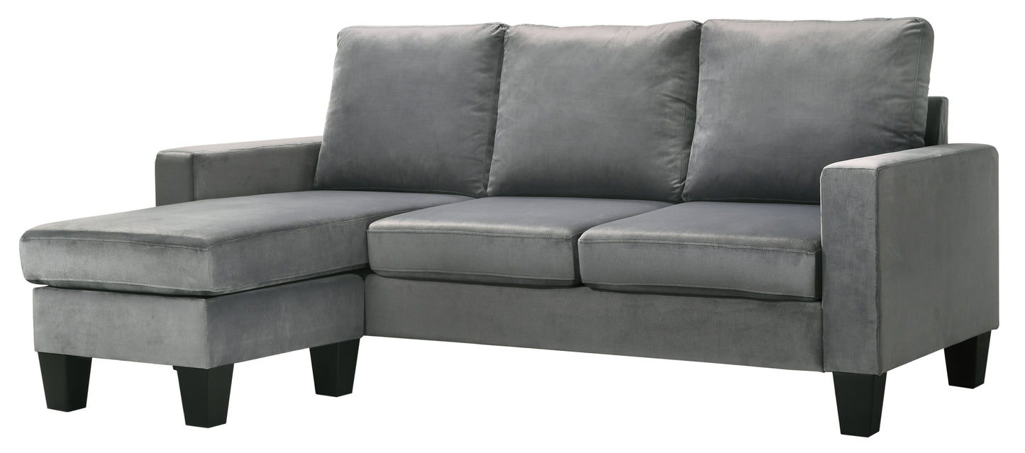 Jessica Sofa Chaise - Gray