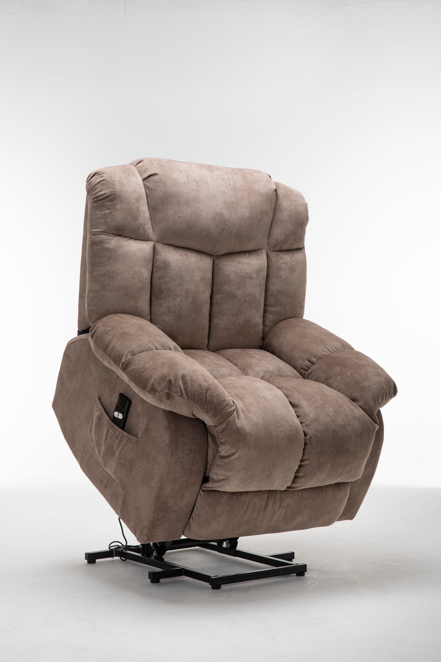 Cooper Power Lift Recliner Motion Reclining Chair - Camel