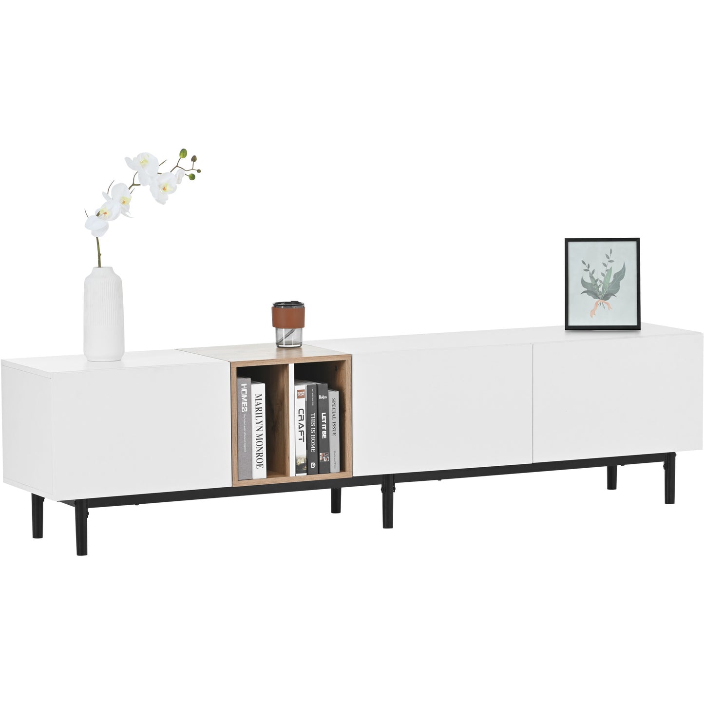 Parker TV Stand - White