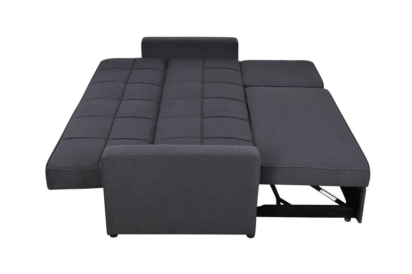 Tena Upholstered Sofa Bed W/Pull Out Bed  - Dark Gray