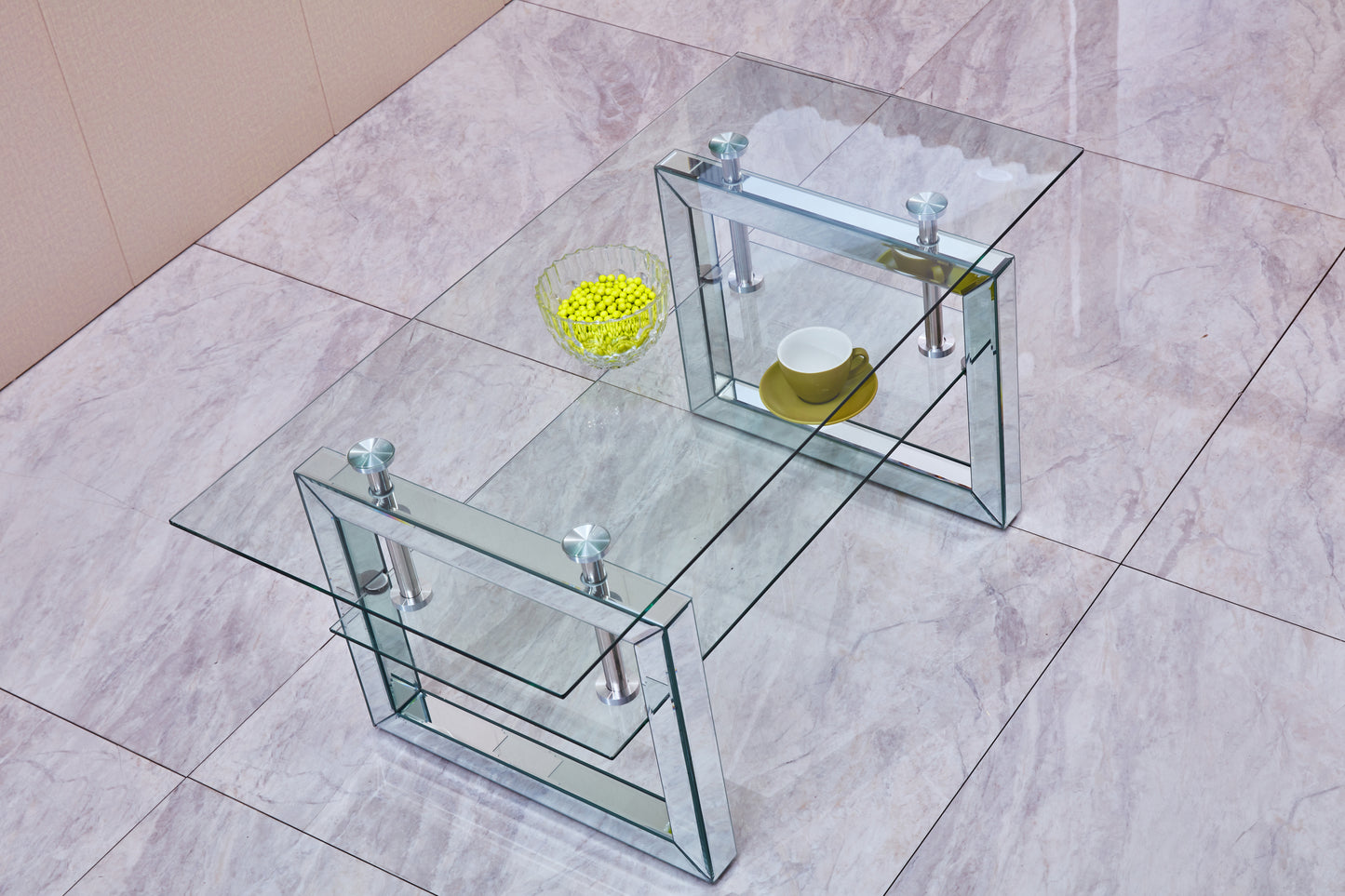 Gem Tempered Glass Coffee Table