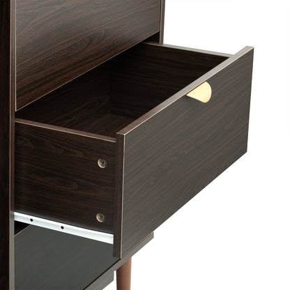 Domie Two-door Storage Cabinet - Brown