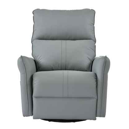 Amos Power Swivel Rocker Recliner Chair - Gray