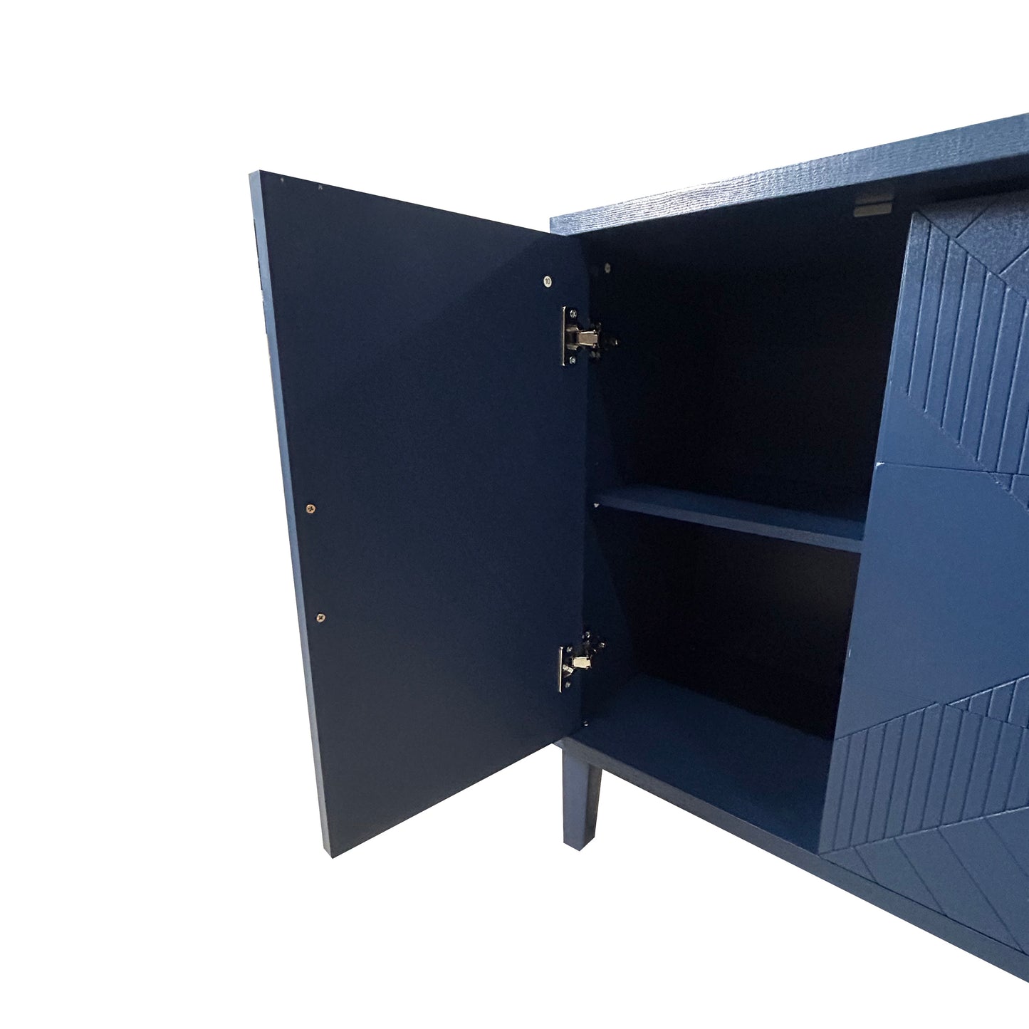 Kole 2-Door 3-Drawer Cabinet - Navy Blue